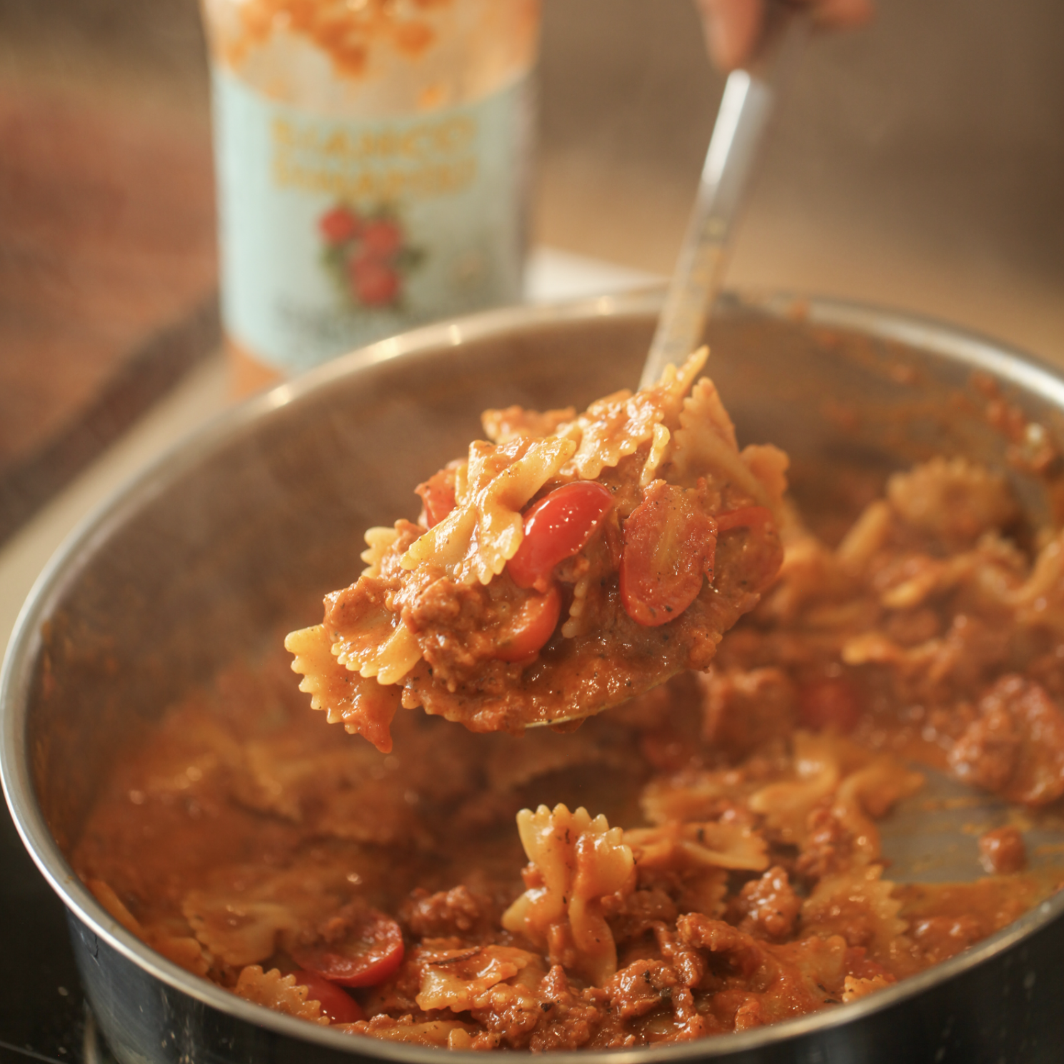 Organic Fire Roasted Tomato Cream Sauce - Bianco Dinapoli